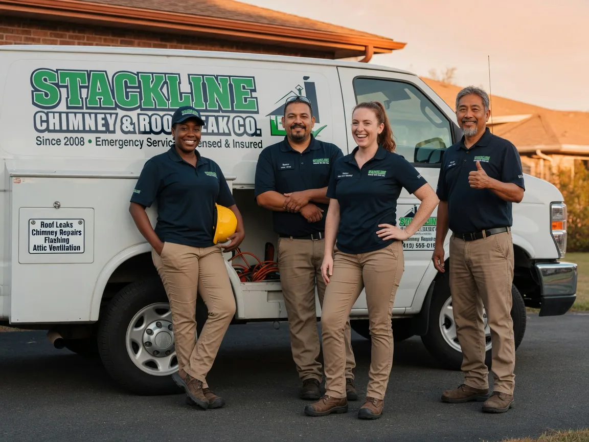 Chimney flashing repair company in Macomb, MI